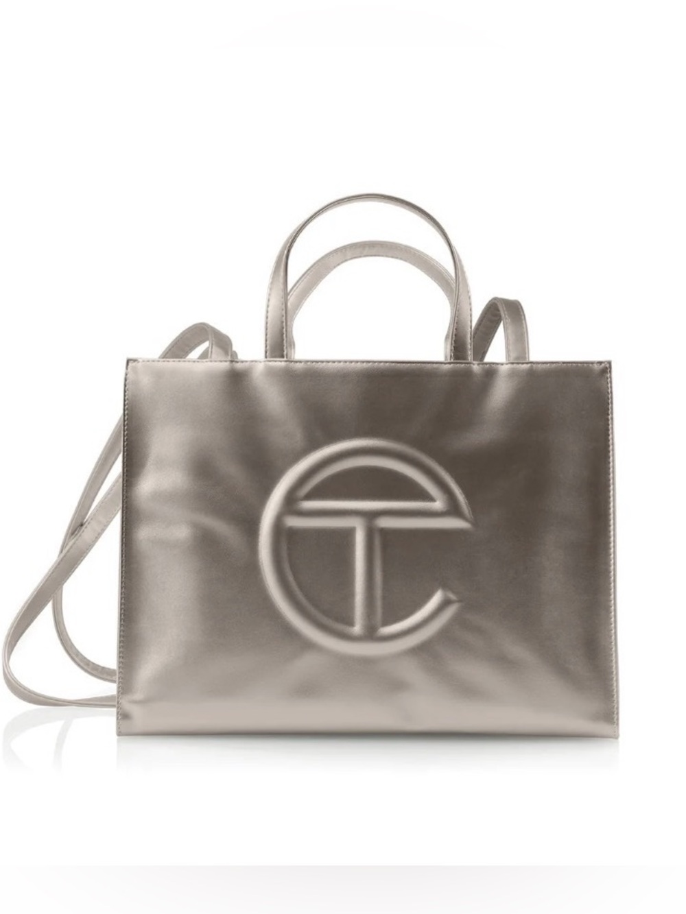 Telfar Bronze Medium Tote Bag